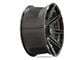 4Play 4P08 Brushed Black 6-Lug Wheel; 20x10; -18mm Offset (04-08 F-150)