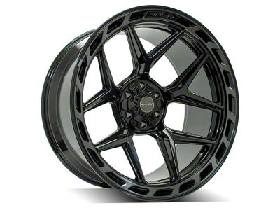 4Play 4P55 Brushed Black 6-Lug Wheel; 20x10; -18mm Offset (04-08 F-150)