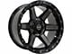 4Play 4P63 Brushed Black 6-Lug Wheel; 20x10; -18mm Offset (04-08 F-150)