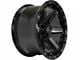 4Play 4P63 Brushed Black 6-Lug Wheel; 20x10; -18mm Offset (04-08 F-150)