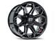 4Play 4P83 Brushed Black 6-Lug Wheel; 20x9; 0mm Offset (04-08 F-150)