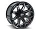 4Play 4P83 Brushed Black 6-Lug Wheel; 20x9; 0mm Offset (04-08 F-150)