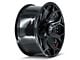 4Play 4P83 Brushed Black 6-Lug Wheel; 20x9; 0mm Offset (04-08 F-150)