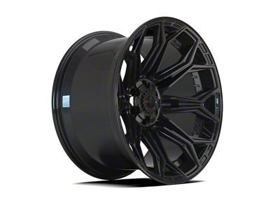 4Play 4P83 Gloss Black 6-Lug Wheel; 20x10; -18mm Offset (04-08 F-150)