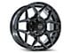 4Play 4P06 Brushed Black 6-Lug Wheel; 20x9; 0mm Offset (07-13 Sierra 1500)