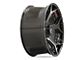4Play 4P50 Brushed Black 6-Lug Wheel; 20x10; -18mm Offset (07-13 Sierra 1500)