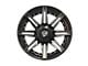 4Play 4P70 Brushed Black 6-Lug Wheel; 20x10; -18mm Offset (07-13 Sierra 1500)