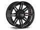 4Play 4P70 Brushed Black 6-Lug Wheel; 20x10; -18mm Offset (07-13 Sierra 1500)