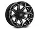 4Play 4P80R Brushed Black 6-Lug Wheel; 20x10; -18mm Offset (07-13 Sierra 1500)