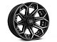 4Play 4P80R Brushed Black 6-Lug Wheel; 20x9; 0mm Offset (07-13 Sierra 1500)