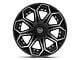 4Play 4P80R Brushed Black 6-Lug Wheel; 20x9; 0mm Offset (07-13 Sierra 1500)