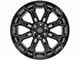 4Play 4P83 Brushed Black 6-Lug Wheel; 20x10; -18mm Offset (07-13 Sierra 1500)