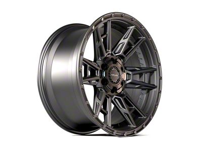 4Play Sport2.0 4PS20 Matte Black 6-Lug Wheel; 20x9; 18mm Offset (07-13 Sierra 1500)