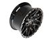 4Play Sport2.0 4PS28 Matte Black 6-Lug Wheel; 24x10; 24mm Offset (07-13 Sierra 1500)