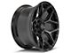 4Play 4P06 Brushed Black 6-Lug Wheel; 20x10; -18mm Offset (07-13 Silverado 1500)