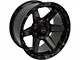 4Play 4P63 Brushed Black 6-Lug Wheel; 20x10; -18mm Offset (07-13 Silverado 1500)