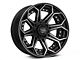 4Play 4P80R Brushed Black 6-Lug Wheel; 20x9; 0mm Offset (07-13 Silverado 1500)