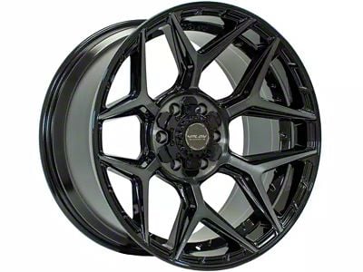 4Play 4P06 Brushed Black 6-Lug Wheel; 20x10; -18mm Offset (07-14 Tahoe)