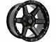 4Play 4P63 Brushed Black 6-Lug Wheel; 20x10; -18mm Offset (07-14 Tahoe)