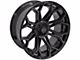 4Play 4P83 Brushed Black 6-Lug Wheel; 20x10; -18mm Offset (07-14 Tahoe)