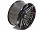 4Play 4P08 Brushed Black 6-Lug Wheel; 20x10; -18mm Offset (07-14 Yukon)