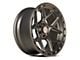 4Play 4P55 Bronze 6-Lug Wheel; 22x10; -18mm Offset (07-14 Yukon)