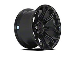 4Play 4P83 Gloss Black 6-Lug Wheel; 20x10; -18mm Offset (07-14 Yukon)