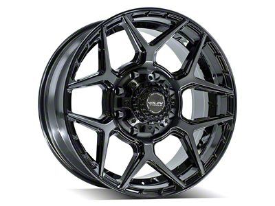 4Play 4P06 Brushed Black 6-Lug Wheel; 20x9; 0mm Offset (09-14 F-150)