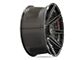 4Play 4P08 Brushed Black 6-Lug Wheel; 20x10; -18mm Offset (09-14 F-150)