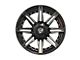 4Play 4P08 Brushed Black 5-Lug Wheel; 20x10; -24mm Offset (09-18 RAM 1500)