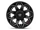 4Play 4P80R Brushed Black 5-Lug Wheel; 20x10; -24mm Offset (09-18 RAM 1500)