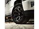 4Play 4P80R Gloss Black with Brushed Face 5-Lug Wheel; 22x12; -44mm Offset (09-18 RAM 1500)