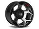 4Play 4P50 Brushed Black 8-Lug Wheel; 20x10; -24mm Offset (11-16 F-350 Super Duty SRW)