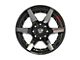 4Play 4P60 Brushed Black 8-Lug Wheel; 20x10; -24mm Offset (11-16 F-350 Super Duty SRW)