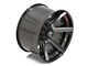 4Play 4P60 Brushed Black 8-Lug Wheel; 20x10; -24mm Offset (11-16 F-350 Super Duty SRW)