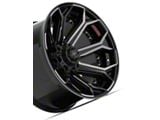 4Play 4P80R Brushed Black 8-Lug Wheel; 20x10; -24mm Offset (11-16 F-350 Super Duty SRW)