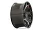 4Play 4P50 Brushed Black 6-Lug Wheel; 20x10; -18mm Offset (14-18 Sierra 1500)