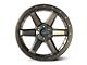 4Play 4P63 Bronze 6-Lug Wheel; 22x10; -18mm Offset (14-18 Sierra 1500)