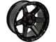 4Play 4P63 Brushed Black 6-Lug Wheel; 20x10; -18mm Offset (14-18 Sierra 1500)