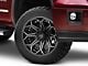 4Play 4P80R Brushed Black 6-Lug Wheel; 20x9; 0mm Offset (14-18 Sierra 1500)