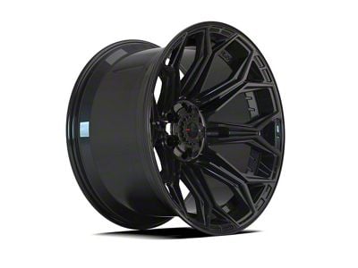 4Play 4P83 Gloss Black 6-Lug Wheel; 20x9; 0mm Offset (14-18 Sierra 1500)