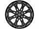 4Play 4P83 Brushed Black 6-Lug Wheel; 20x10; -18mm Offset (14-18 Silverado 1500)