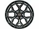 4Play 4P06 Brushed Black 6-Lug Wheel; 20x10; -18mm Offset (15-20 Tahoe)