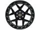 4Play 4P55 Brushed Black 6-Lug Wheel; 20x10; -18mm Offset (15-20 Tahoe)