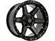 4Play 4P63 Brushed Black 6-Lug Wheel; 20x10; -18mm Offset (15-20 Tahoe)