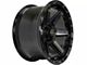 4Play 4P63 Brushed Black 6-Lug Wheel; 20x10; -18mm Offset (15-20 Tahoe)