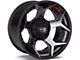 4Play 4P50 Brushed Black 6-Lug Wheel; 20x10; -18mm Offset (15-20 Yukon)