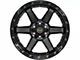 4Play 4P63 Brushed Black 6-Lug Wheel; 20x10; -18mm Offset (15-20 Yukon)