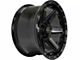 4Play 4P63 Brushed Black 6-Lug Wheel; 20x10; -18mm Offset (15-20 Yukon)