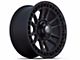 4Play 4PS12 Satin Black 6-Lug Wheel; 22x9; 0mm Offset (15-20 Yukon)